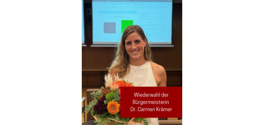 Bürgermeisterin Dr. Carmen Krämer