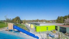 Familienzentrum Konzen Das Gebäude des Familienzentrums Konzen von außen