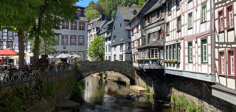 Das Bild zeigt auf den Marktplatz