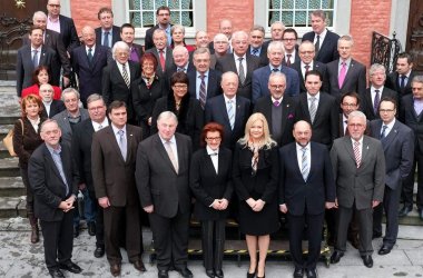 Das Gruppenbild aller Beteiligten der Monschauer Erklärung