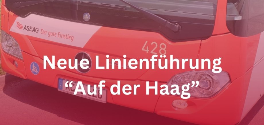 Neue Linienführung der Aseag Neue Linienführung der Aseag