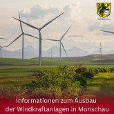 Windkraft in Monschau Das Bild zeigt Windräder auf einer WIese