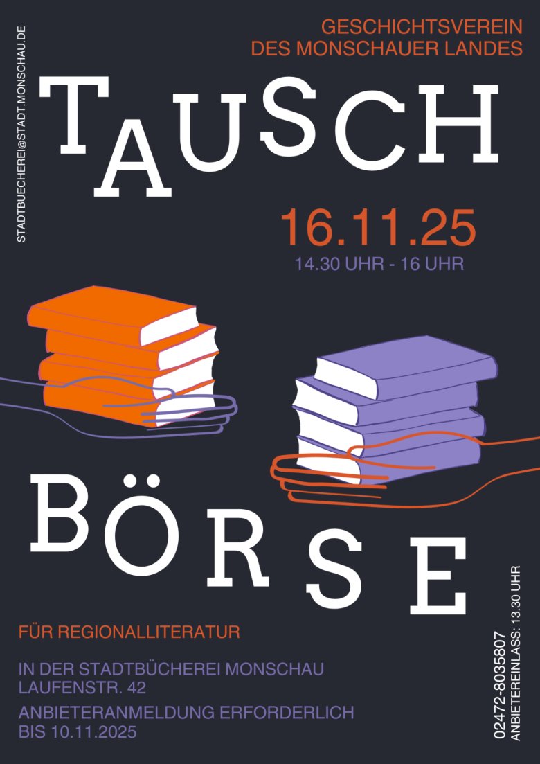 Verlinkung zum Plakat Tauschbörse