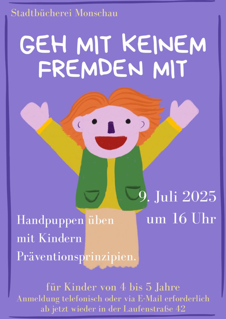 Colorful Modern Kids Art Work Shop Flyer - 1 Handpuppen 09.07.25